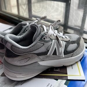 Kids Gray Sneakers
